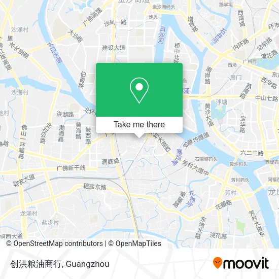 创洪粮油商行 map