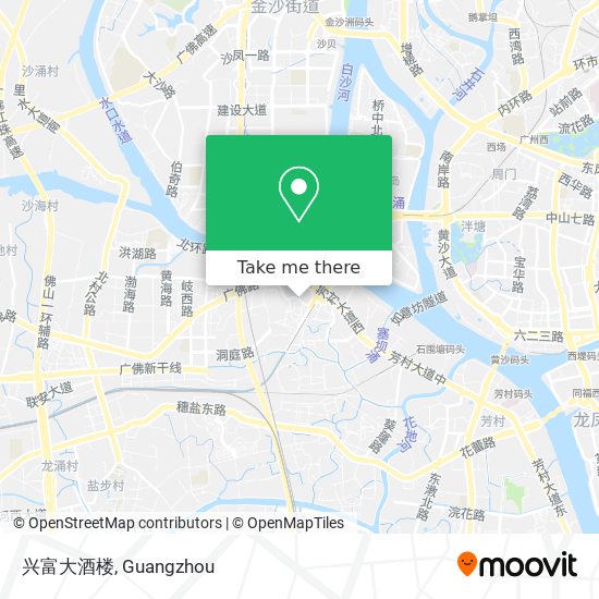 兴富大酒楼 map