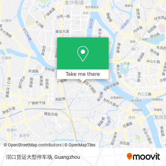 滘口货运大型停车场 map