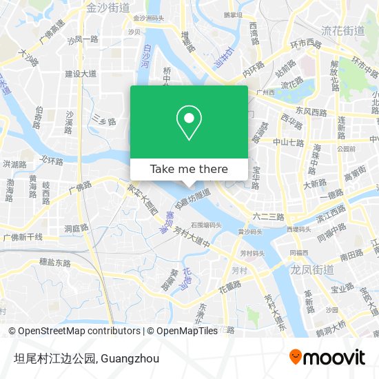 坦尾村江边公园 map