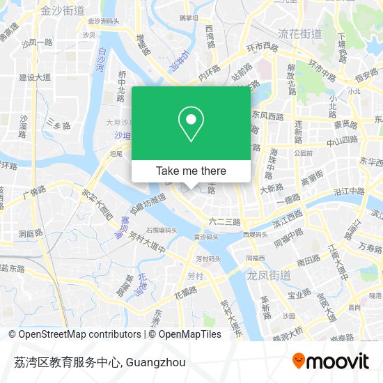 荔湾区教育服务中心 map