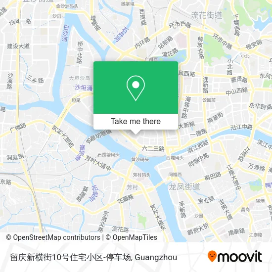 留庆新横街10号住宅小区-停车场 map