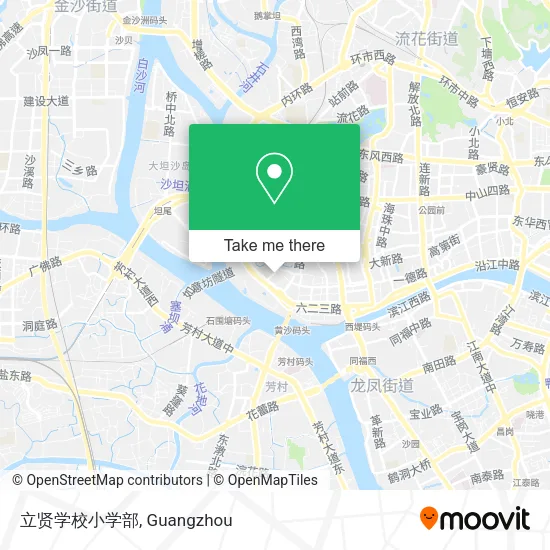 立贤学校小学部 map