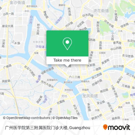 广州医学院第三附属医院门诊大楼 map