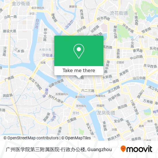 广州医学院第三附属医院-行政办公楼 map