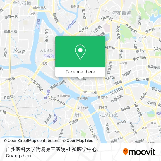 广州医科大学附属第三医院-生殖医学中心 map