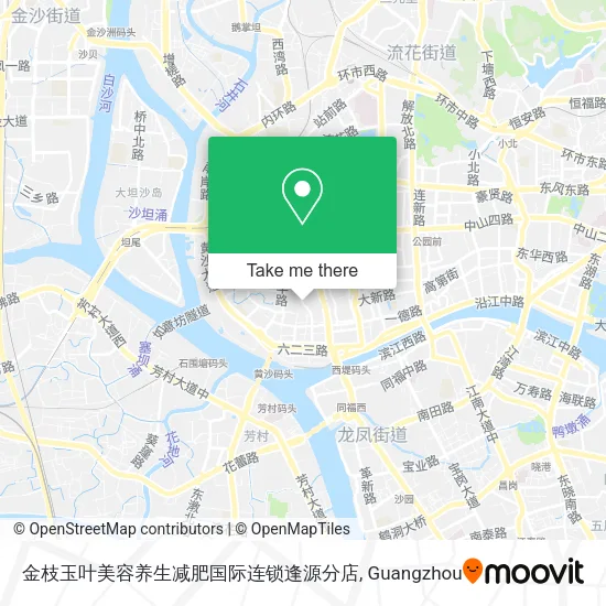 金枝玉叶美容养生减肥国际连锁逢源分店 map