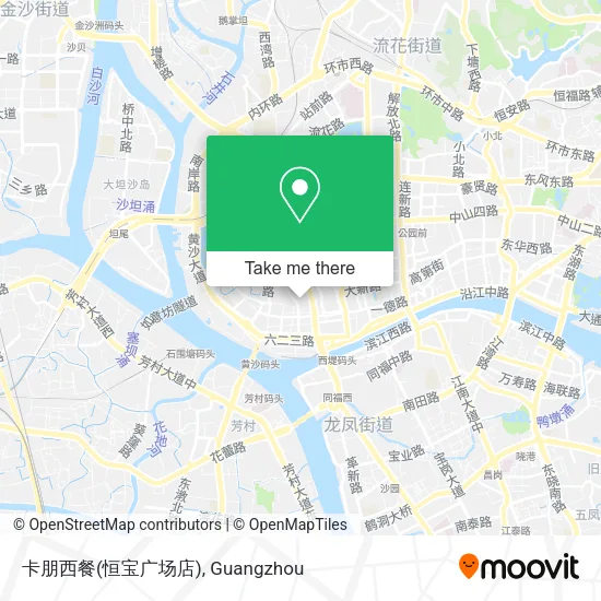 卡朋西餐(恒宝广场店) map