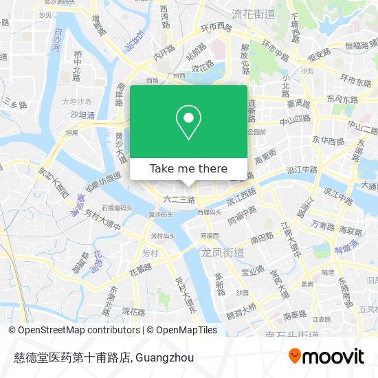 慈德堂医药第十甫路店 map