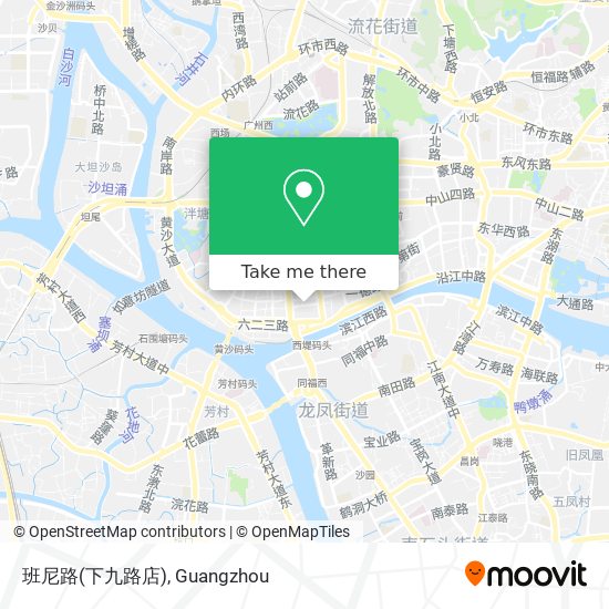 班尼路(下九路店) map