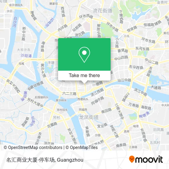 名汇商业大厦-停车场 map