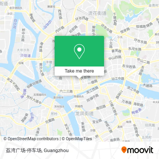 荔湾广场-停车场 map