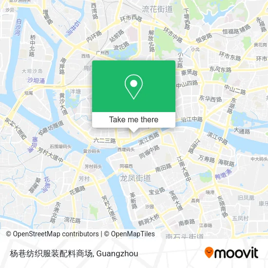 杨巷纺织服装配料商场 map