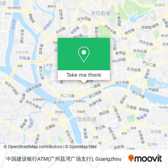 中国建设银行ATM(广州荔湾广场支行) map