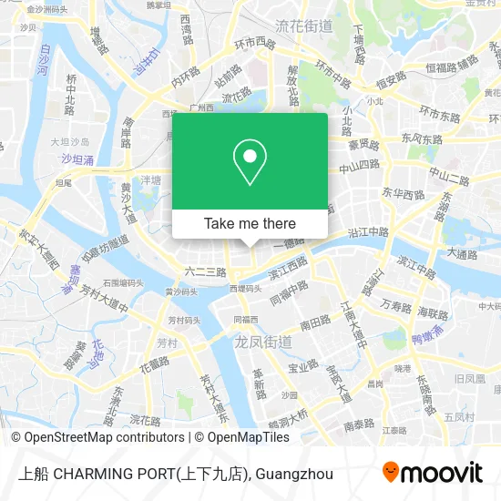 上船 CHARMING PORT(上下九店) map