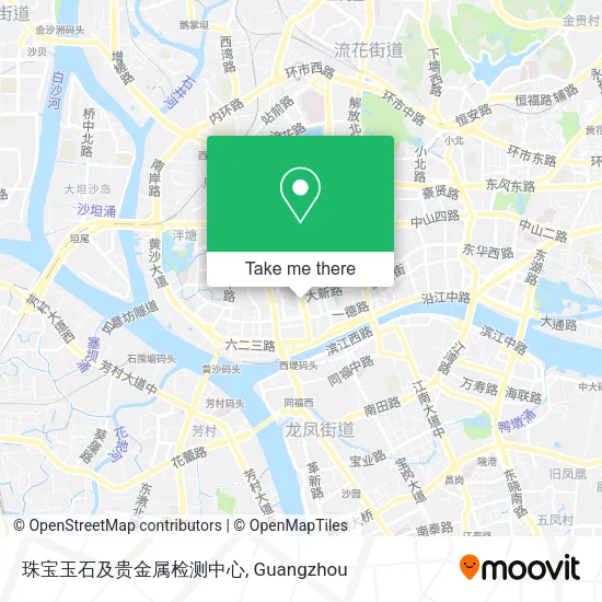 珠宝玉石及贵金属检测中心 map