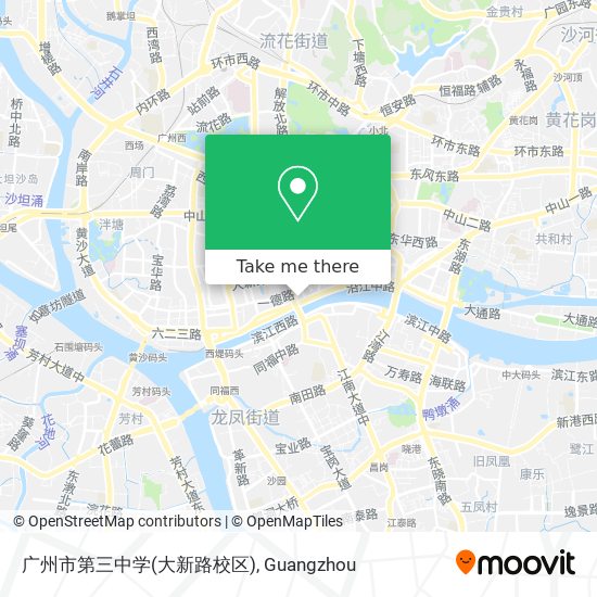 广州市第三中学(大新路校区) map