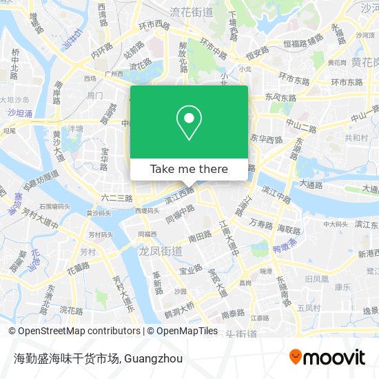 海勤盛海味干货市场 map