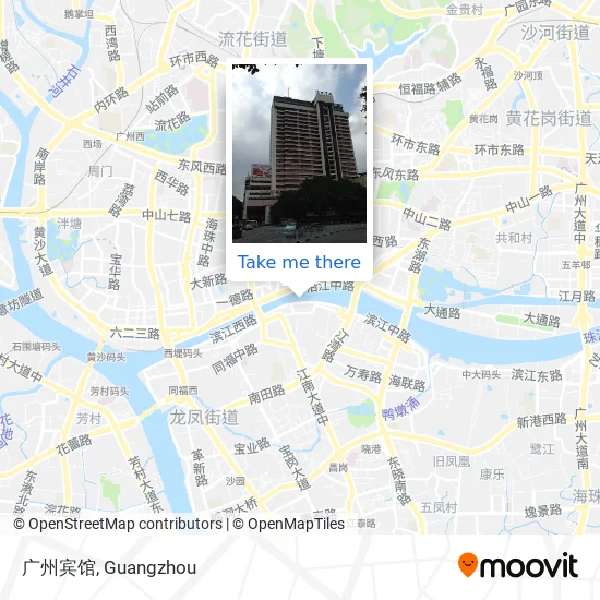 广州宾馆 map