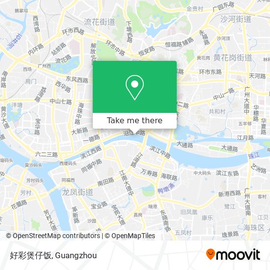 好彩煲仔饭 map