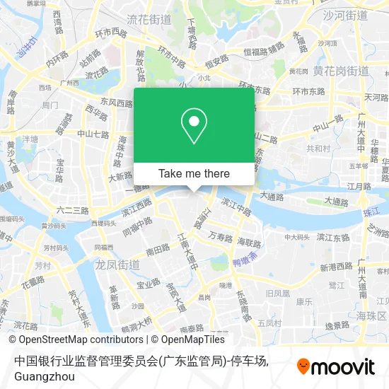 中国银行业监督管理委员会(广东监管局)-停车场 map