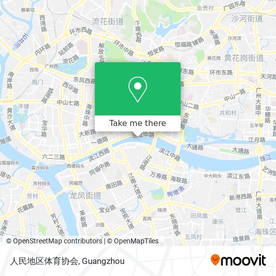 人民地区体育协会 map