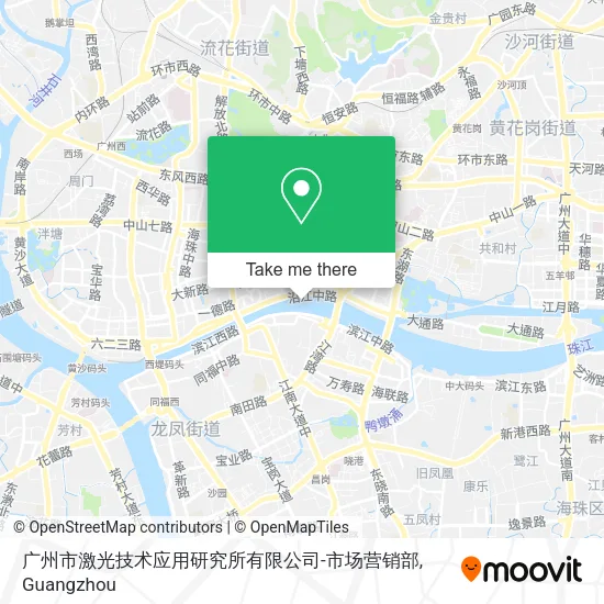 广州市激光技术应用研究所有限公司-市场营销部 map