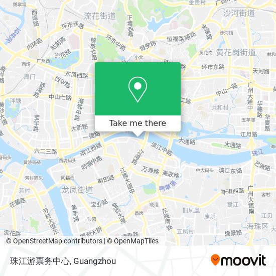 珠江游票务中心 map