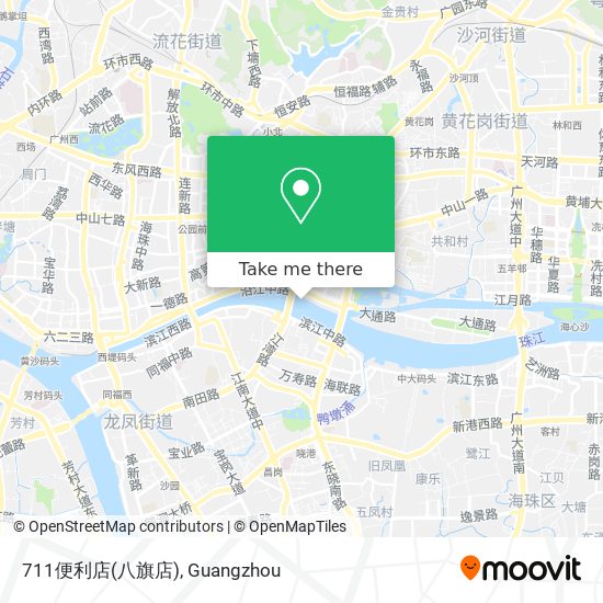 711便利店(八旗店) map
