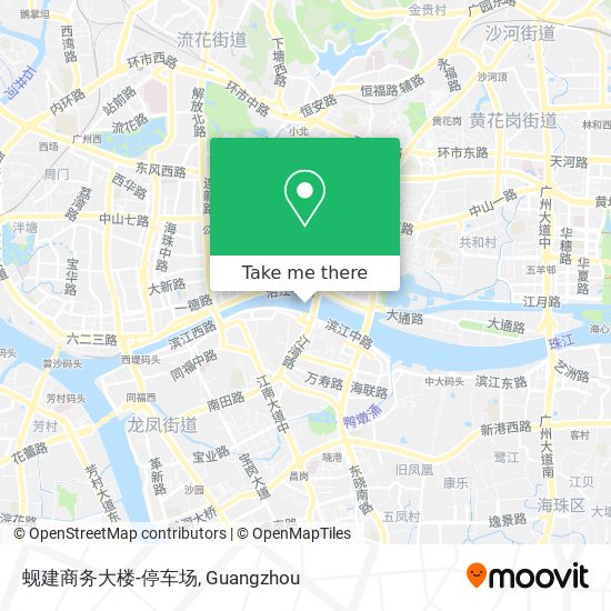 蚬建商务大楼-停车场 map