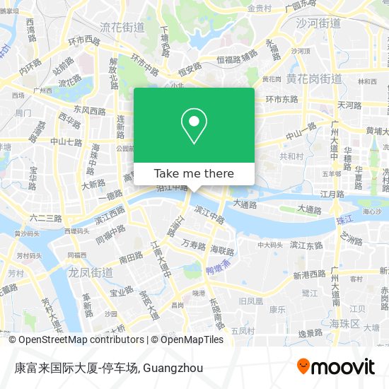 康富来国际大厦-停车场 map