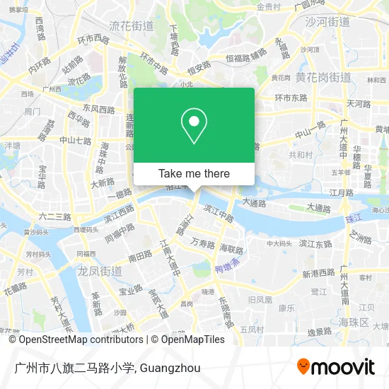 广州市八旗二马路小学 map