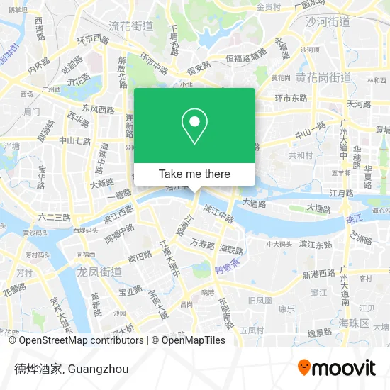 德烨酒家 map