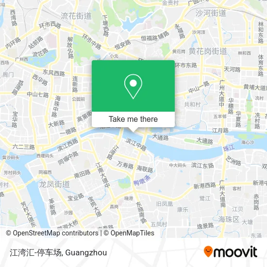 江湾汇-停车场 map