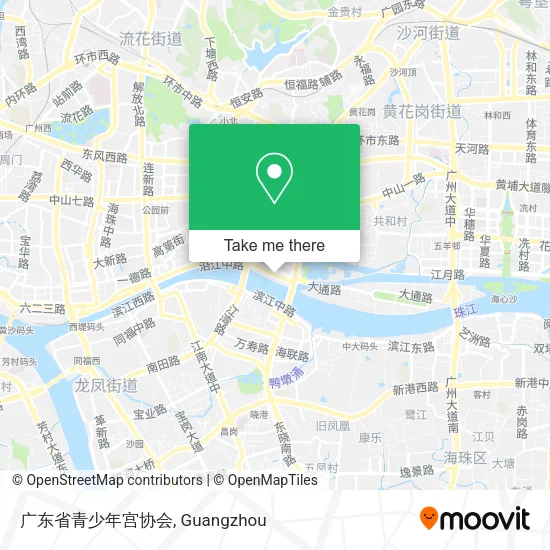 广东省青少年宫协会 map