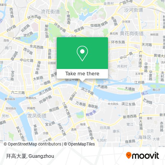 拜高大厦 map