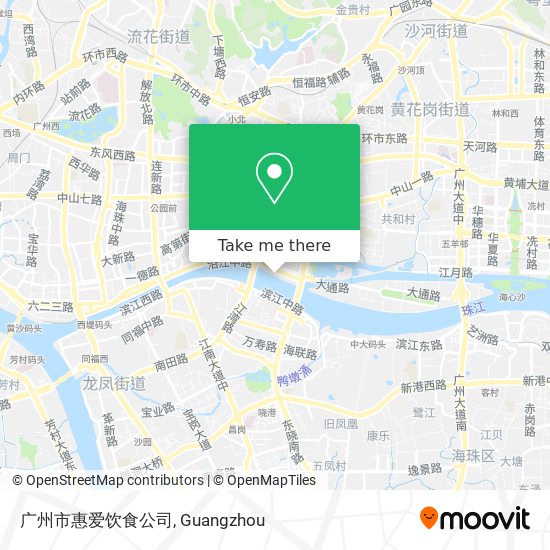 广州市惠爱饮食公司 map