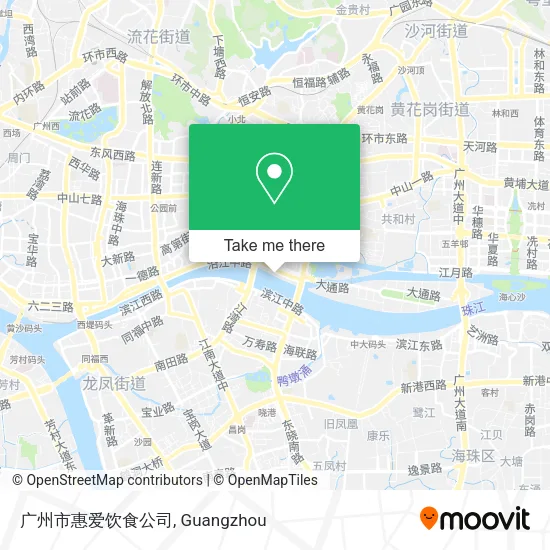广州市惠爱饮食公司 map