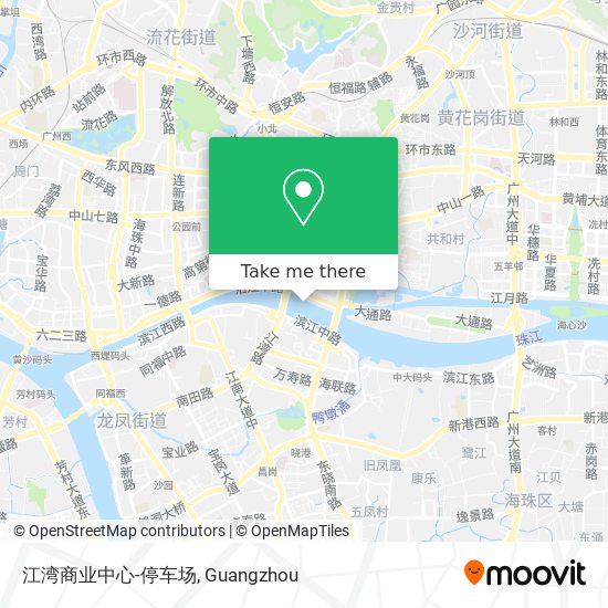 江湾商业中心-停车场 map