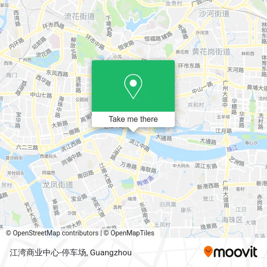 江湾商业中心-停车场 map