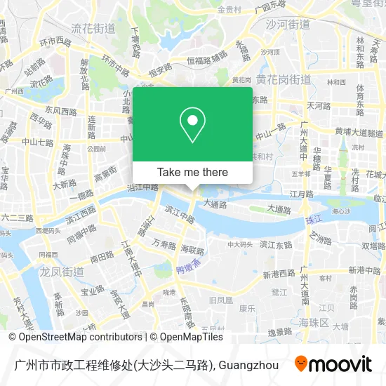广州市市政工程维修处(大沙头二马路) map