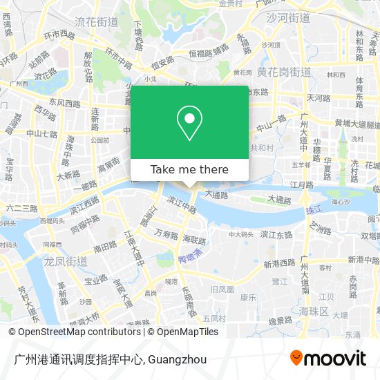 广州港通讯调度指挥中心 map