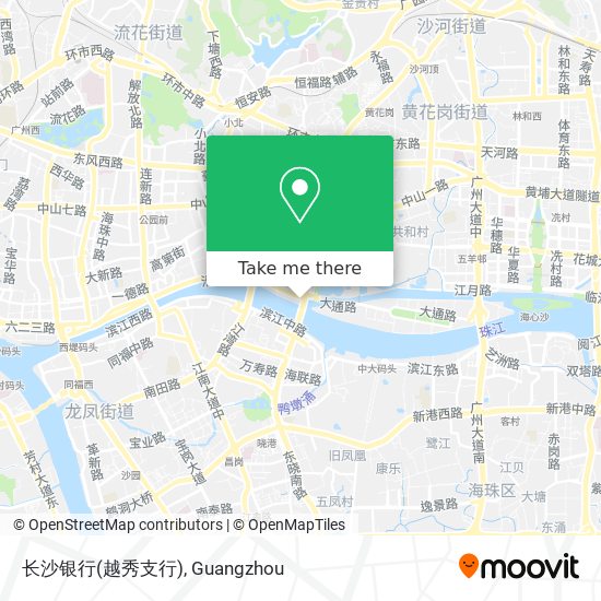 长沙银行(越秀支行) map