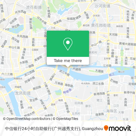 中信银行24小时自助银行(广州越秀支行) map