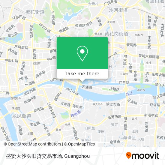 盛贤大沙头旧货交易市场 map