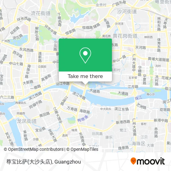 尊宝比萨(大沙头店) map