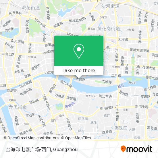 金海印电器广场-西门 map