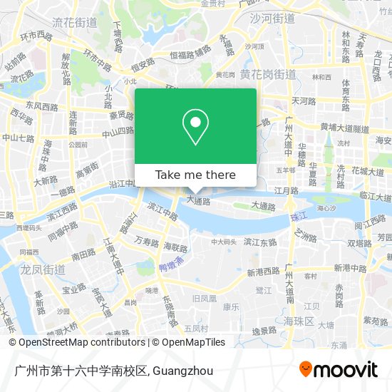 广州市第十六中学南校区 map