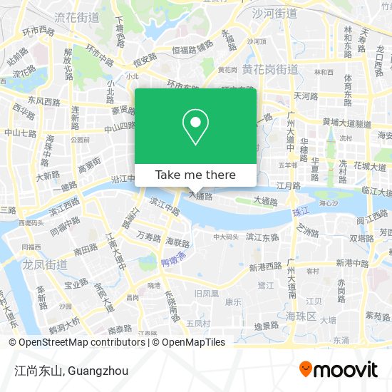 江尚东山 map