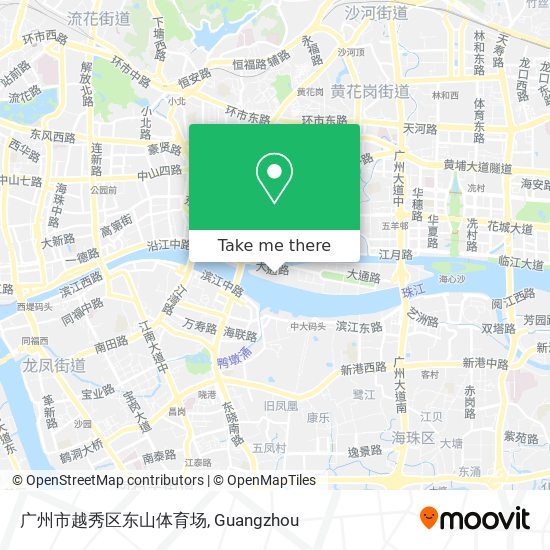 广州市越秀区东山体育场 map